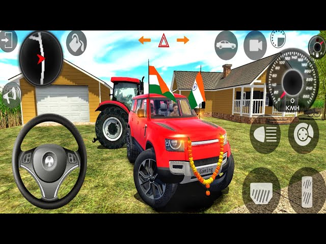 Best Indian Cars Simulator 3D! Gadi Wala Mahindra Thar || Real Car Game - Android Gameplay