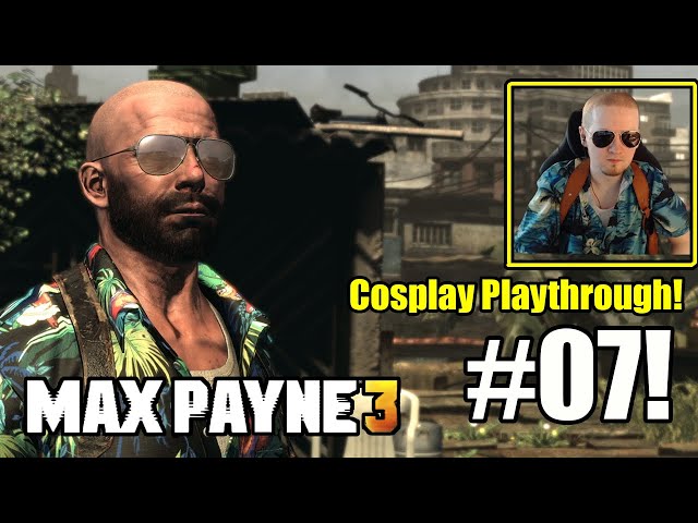 Max Enters Gang Territory In The Favelas- Max Payne 3 Hardcore Part 7