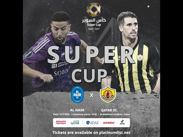 Al Nasr and Qatar clash in an intense showdown for Super Cup glory!