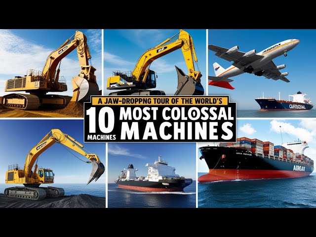 Explore the World's Top 10 Biggest Machines | Engineering Giants