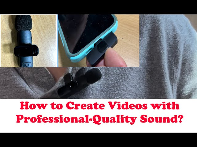 How to Create Videos with Professional-Quality Sound? Let Me Show You How to Do It for Under $20