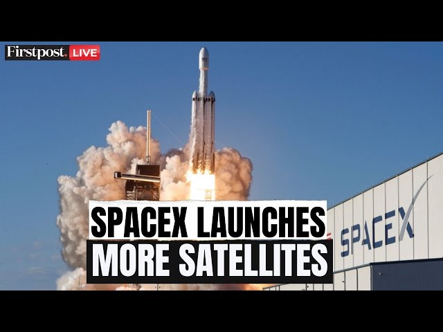 SpaceX Launch LIVE: Spacex Launches Its Latest Batch of Starlink Satellites | Elon Musk  |N18G