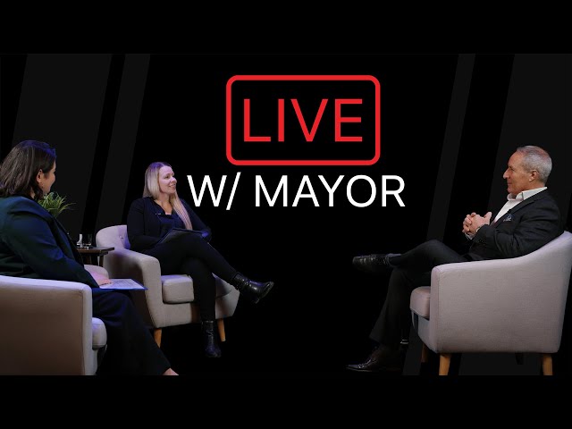 Live with Mayor Collier: Strong Mayor Power, Community Safety, What it's like being Mayor