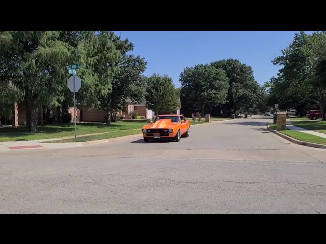 68 Camaro SS 434 stroker , SBC, bowtie block, 18 degree , Jesel, dry sump &  got Exhaust done