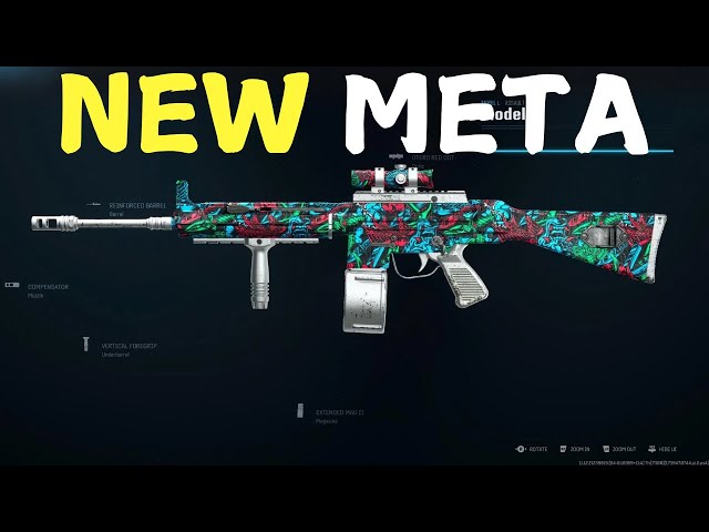 new BUFFED MODEL L is *META* in WARZONE! 👑 (Best Model L Class Setup)