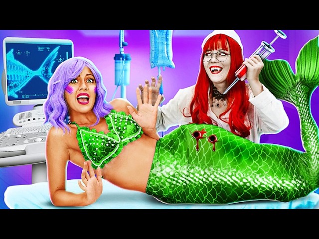 Când Sirena Întâlnește Vampirul: Makeover EXTREM în Lumea La La Life Games! 🧛‍♀️🧜‍♀️✨