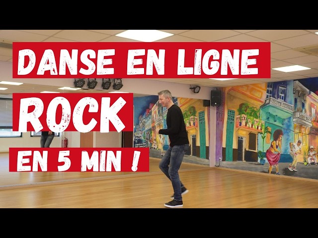 🔥 Maîtrisez cette danse en ligne de rock en 5 minutes chrono ! 💃🕺