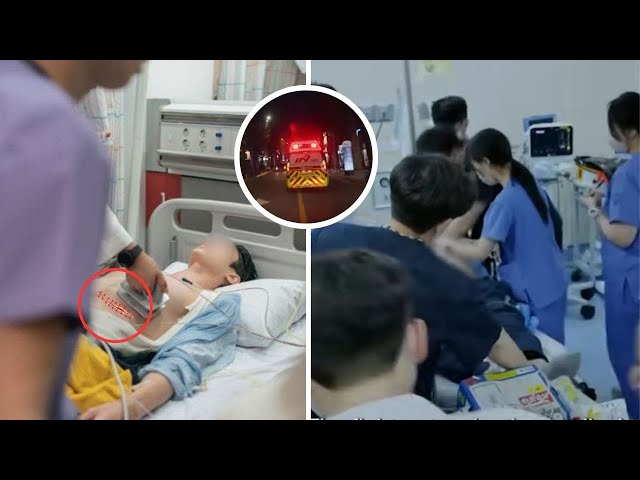 As his condition worsens, JK is moved to a national hospital, JK's mom and Jin BTS cry?