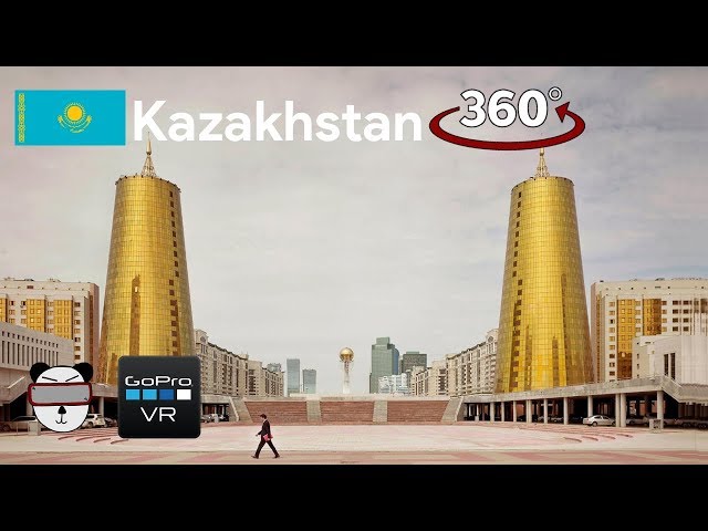 🌍 360° Futuristic Architecture | Astana, Kazakhstan 🇰🇿【GoPro VR Travel | 360 Video】