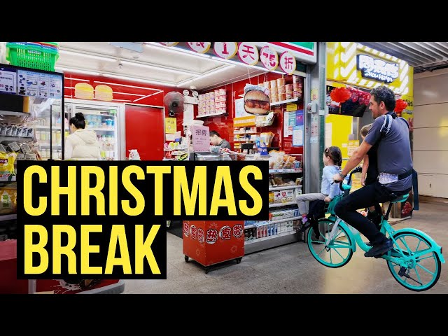 2024 Christmas Break - Part 10: Playgrounds, Xiao Long Bao & Midnight Street Food [SUBTITLES]