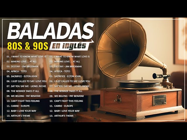 Baladas Romantica En Ingles De Los 80 y 90 💘 Romantic Love Songs 🌹 El Ritmo Es El Pulso Del Amor