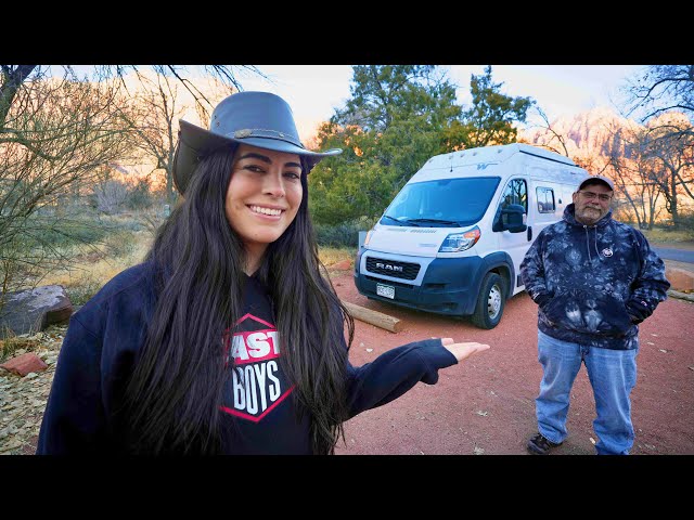 Van Camping Out West with my Dad! | Pt. 1