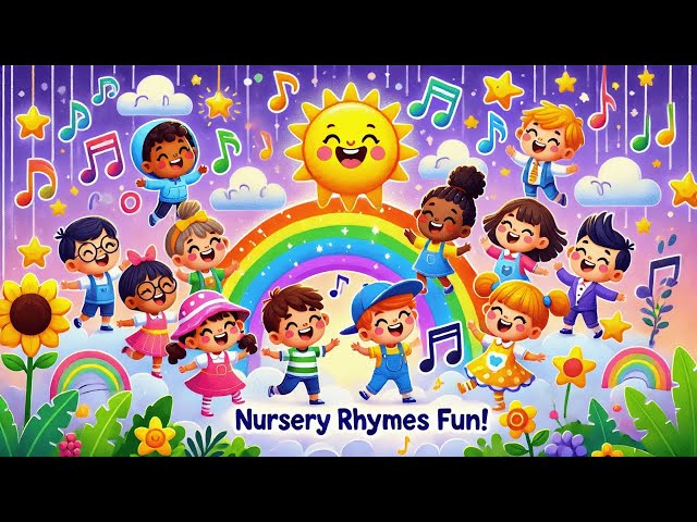 Nursery Rhymes Fun! | Sing & Dance with Happy Kids #kidslearning #kidssong