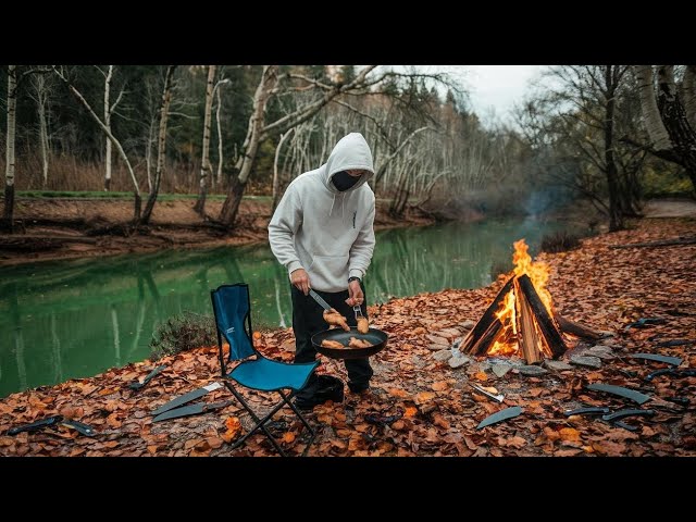 Fried to Perfection: Cooking Crispy Chicken in Nature’s Lap | Alpine Appetites | Wilderness | ASMR🫕🔥