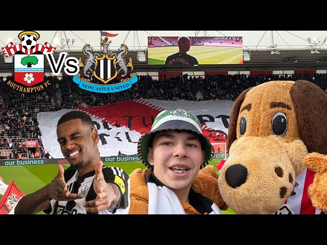 Southampton vs Newcastle matchday vlog | 3-1 away win | exclusive interviews