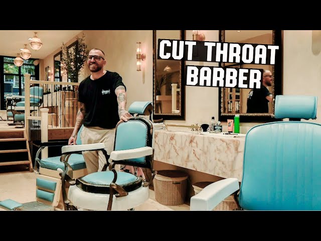 🇳🇱 Is This Amsterdam’s Most Beautiful Barbershop? Take A Tour With Us! | Cut Throat Barber