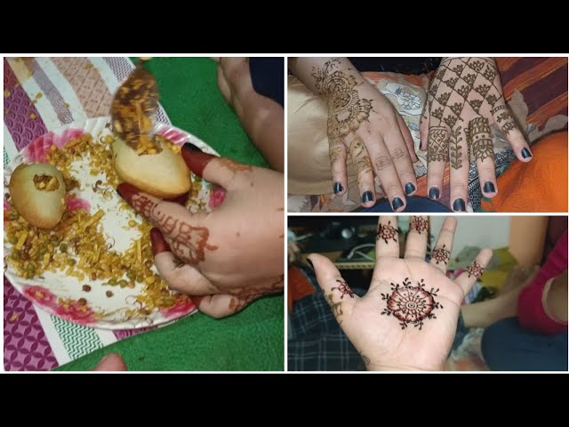 Mehandi ka function l aakhir mere bhi Mehandi lage gyi