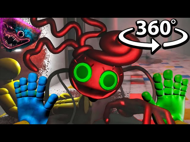 360° Poppy Playtime Chapter 3 MOMMY LONG LEGS BOSS😴 in VR | Fan Made Demo