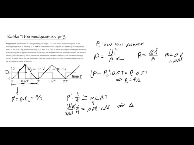 Kalda Thermodynamics Problem 3 [EstPho 2001]