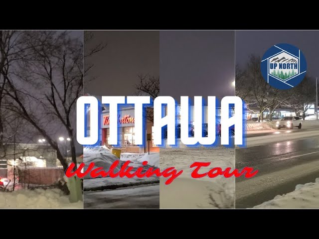 Ottawa Winter Walk KANATA Hazeldean | 30th January 2023 | 4K