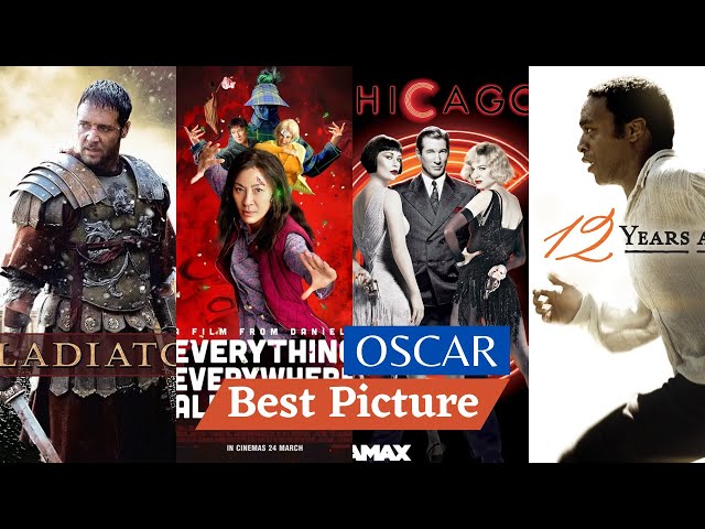 Academy Award for BEST PICTURE 2000 to 2023 | OSCAR BEST MOVIE Winner