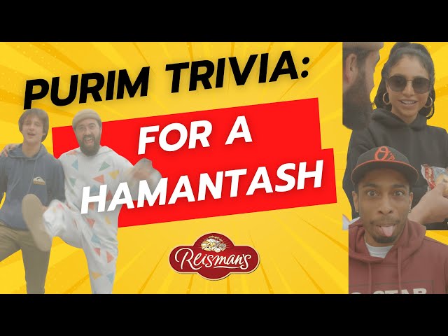 For A Hamantash: Purim Trivia