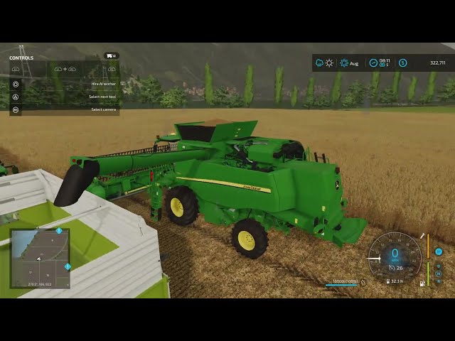 Harvesting of Field 19 - Farming Simulator 22 - PS5