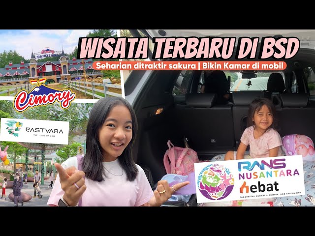 Food Diary Zara Cute | Wisata Terbaru BSD ada Cimory - Mall juga Pusat Kuliner | Kamar Mobil