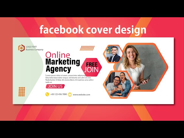 Facebook Cover Photo Design in Adobe Illustrator #illustrator #designer #facebook