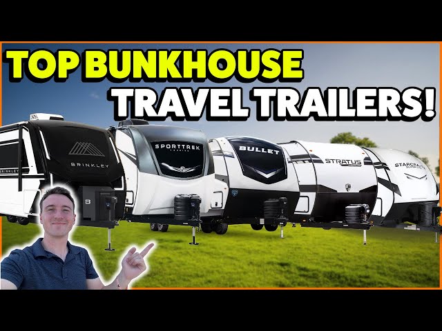 The TOP Picks for BEST Bunkhouse Travel Trailer Family Campers in 2024 and 2025!!