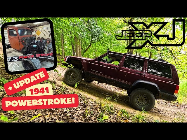 We BUY The CHEAPEST Jeep Cherokee XJ on Marketplace! | PLUS + ‘41 Powerstroke UPDATE