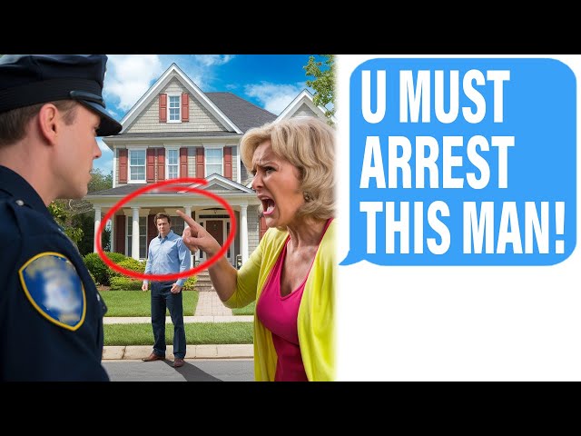 Neighbor Karen Tells COPS I’m Trespassing On My OWN Land! Wants Me Arrested For Being American!