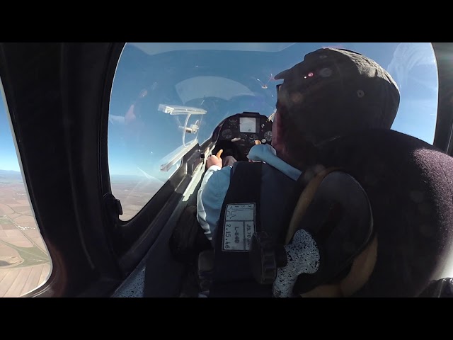 Glider Aerobatics in the MDM-1 Fox at Williams Soaring Center