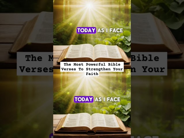 The Most Powerful Bible Verses To Strengthen Your Faith #biblestudy #bible #bibleverse