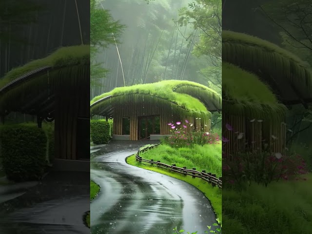 Beautiful nature with rain/ Natural Beauty #shorts #short #shortvideo