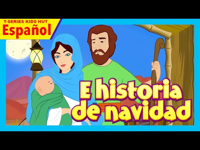 E historia de navidad - Cuento de navidad || Historia de nacimiento de jesús para niños