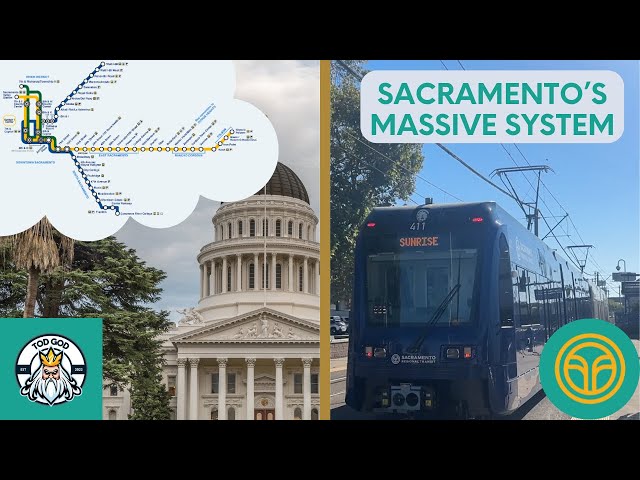 Sacramento's Surprisingly Huge Transit System (SacRT - Part 1)