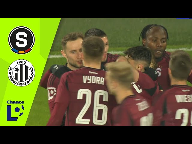 Chance Liga Highlights: AC Sparta Praha vs. SK Dynamo České Budějovice 2:1 (23. kolo)