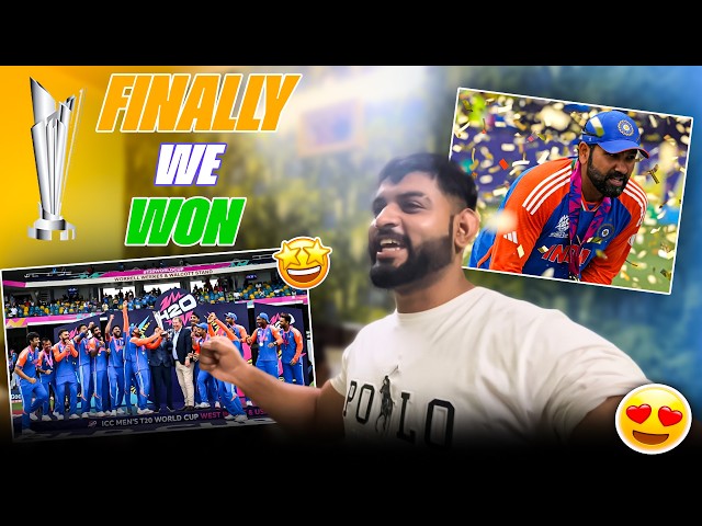 Finally We Won🇮🇳❤️ | Ind vs Sa Final 2024 T20 World Cup | MrandmrsGautam #vlog #worldcup #indvssa