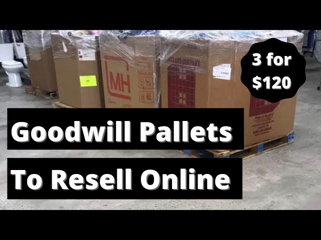 I Paid $120 for 3 Goodwill Raw Donation Mystery Pallets To Resell and Now I Want More! | Part 1