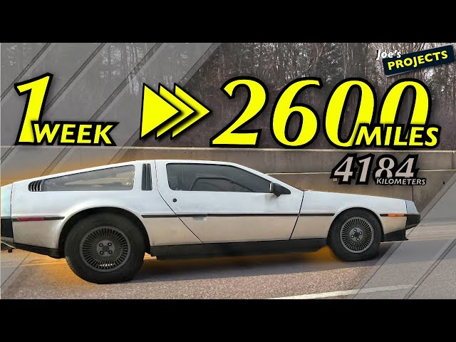 From Boston to Chicago and back in under a week -- how did my DeLorean hold up?