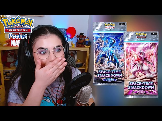 Opening Too Many Packs of Space Time Smackdown in Pokemon TCG Pocket!