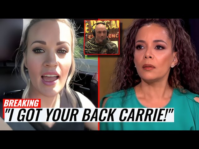 Joe Rogan SHUTS DOWN Sunny Hostin Over Carrie Underwood’s $75M Lawsuit!