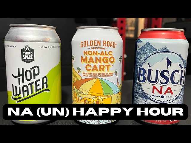 NA Happy Hour - Rating Non-Alcoholic Drinks