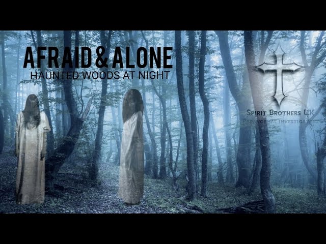 AFRAID AND ALONE HAUNTED WOODS PARANORMAL INVESTIGATION