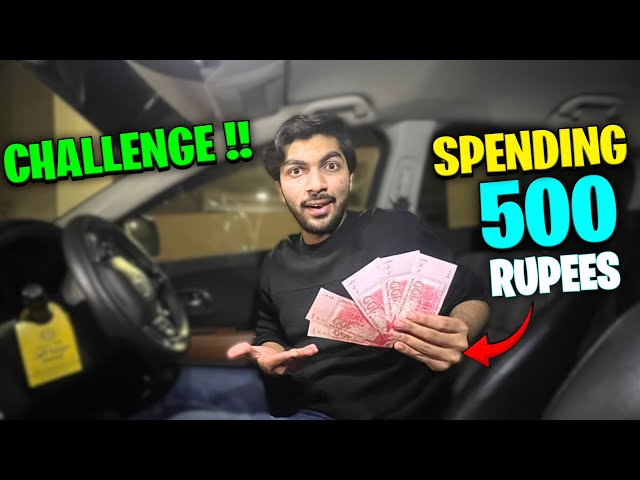 Aaj Humne Rs 500 challenge kar liya | 500 Mein 5 dishes 😍🍱