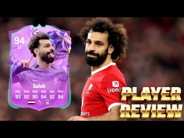 ¡SALAH CON 5 DE PIERNA MALA ES UN SUEÑO HECHO REALIDAD! -REVIEW SALAH 94 ULTIMATE BIRTHDAY EAFC 24