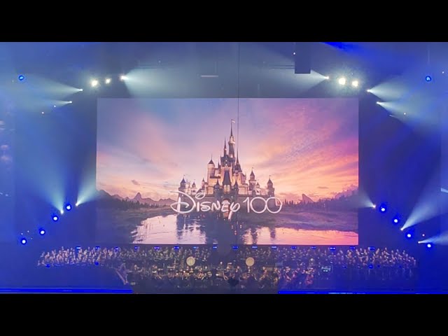 DISNEY 100 in CONCERT : OPENING CLASSICS DISNEY MEDLEY (FR) - Live Paris La Défense Arena 12/11/2023