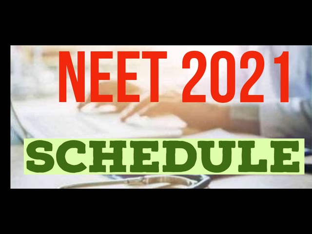 #NEET #MBBS #neet2021 schedule