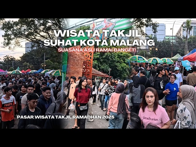 Pasar Wisata Takjil Ramadhan Sukarno hatta kota Malang